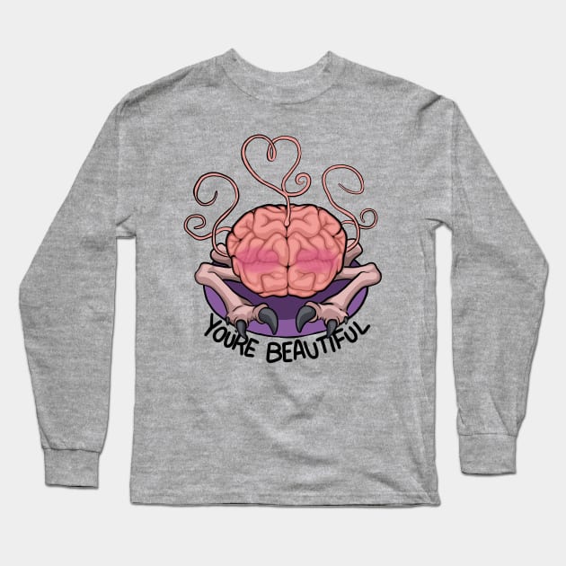 Intellect Devourer - Beautiful Long Sleeve T-Shirt by DILLIGAFM8